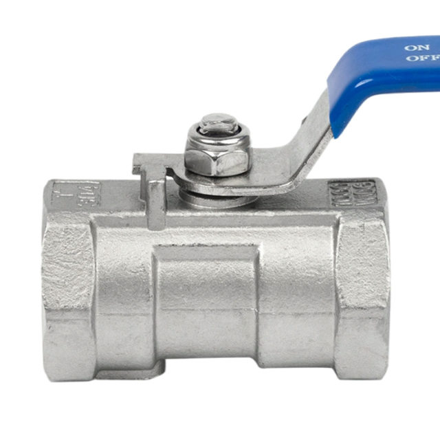 Válvula de esfera de rosca Bsp 1000psi Preço 1/2' SS304/316L 2PCS Válvula de esfera de aço inoxidável